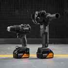 Kit 18V Berbequim Perc. + Rebarbadora MCLAREN DCK2223MP2T-QW